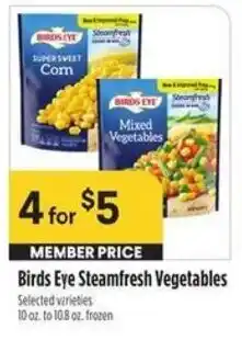 Bel Air Markets Birds Eye Steamfresh Vegetables offer
