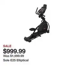 Dick's Sporting Goods Sole E25 Elliptical offer