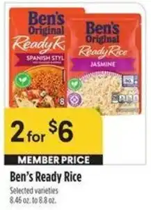 Bel Air Markets Ben's Ready Rice offer