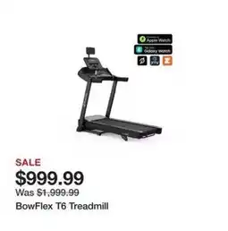 Dick's Sporting Goods Bowflex T6 Treadmill offer