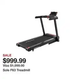 Dick's Sporting Goods Sole F63 Treadmill offer