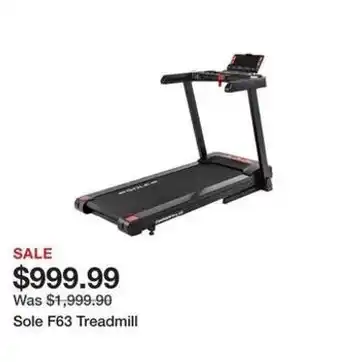 Dick's Sporting Goods Sole F63 Treadmill offer