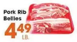 Village Market Food Centers Pork Rib Bellies offer