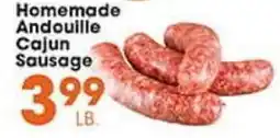Village Market Food Centers Homemade Andouille Cajun Sausage offer