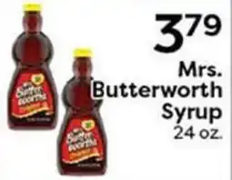 Rich's Fresh Market Mrs. Butterworth Syrup offer
