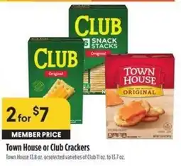 Bel Air Markets Town House or Club Crackers offer