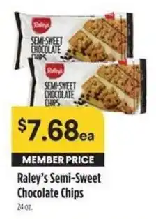 Bel Air Markets Raley's Semi-Sweet Chocolate Chips offer