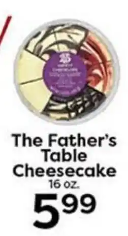 Rich's Fresh Market The Father's Table Cheesecake offer