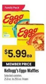 Bel Air Markets Kellogg's Eggo Waffles offer