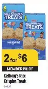 Bel Air Markets Kellogg's Rice Krispies Treats offer