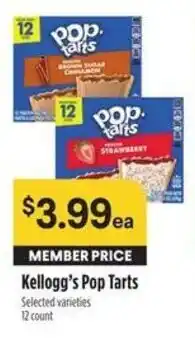 Bel Air Markets Kellogg's Pop Tarts offer