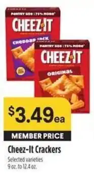 Bel Air Markets Cheez-It Crackers offer