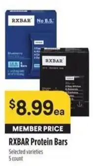 Bel Air Markets Rxbar protein bars offer