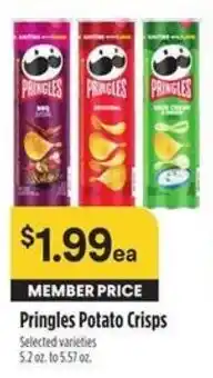 Bel Air Markets Pringles Potato Crisps offer
