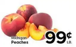 Rich's Fresh Market Michigan Peaches offer