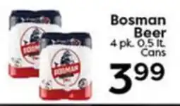 Rich's Fresh Market Bosman Beer offer