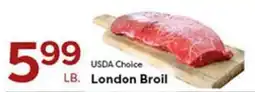 Rich's Fresh Market Usda Choice London Broil offer