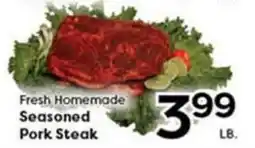 Rich's Fresh Market Fresh Homemade Seasoned Pork Steak offer