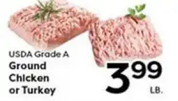 Rich's Fresh Market Usda grade a ground chicken or turkey offer