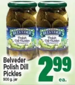 Angelo Caputo's Fresh Market Belveder Polish Dill Pickles offer