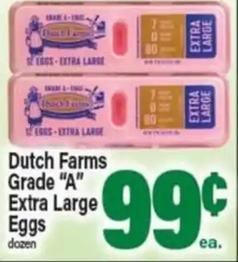 Angelo Caputo's Fresh Market Dutch Farms Grade A Extra Large Eggs offer