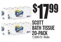Extra Supermarket Scott bath tissue offer