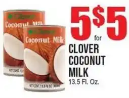 Extra Supermarket Clover coconut milk offer