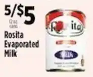 Pioneer Supermarkets Rosita Evaporated Milk offer