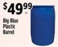 Pioneer Supermarkets Big Blue Plastic Barrel offer
