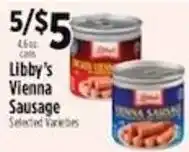 Pioneer Supermarkets Libby's Vienna Sausage offer