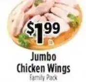 Pioneer Supermarkets Jumbo Chicken Wings offer