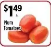 Pioneer Supermarkets Plum Tomatoes offer