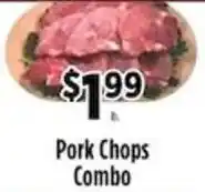 Pioneer Supermarkets Pork Chops Combo offer