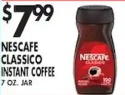 Pioneer Supermarkets Nescafe classico instant coffee offer