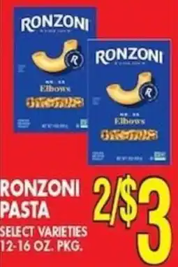 Pioneer Supermarkets Ronzoni pasta offer