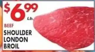 Pioneer Supermarkets BeeF Shoulder London Broil offer