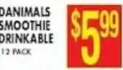 Pioneer Supermarkets Danimals smoothie drinkable offer