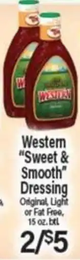 Angelo Caputo's Fresh Market Western sweet & smooth dressing offer