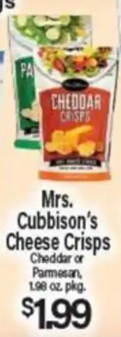 Angelo Caputo's Fresh Market Mrs. Cubbison's Cheese Crisps offer