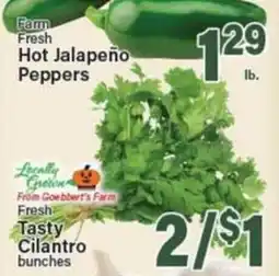 Angelo Caputo's Fresh Market Goebbert's Farm Fresh Tasty Cilantro bunches offer