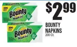 Extra Supermarket Bounty napkins offer