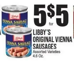 Extra Supermarket Libby's Original Vienna Sausages offer
