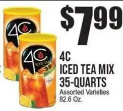 Extra Supermarket 4c iced tea mix offer