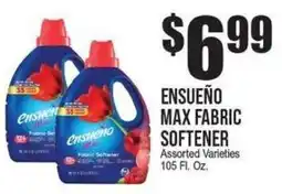 Extra Supermarket Ensueno max fabric softener offer