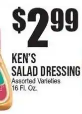 Extra Supermarket Ken's salad dressing offer