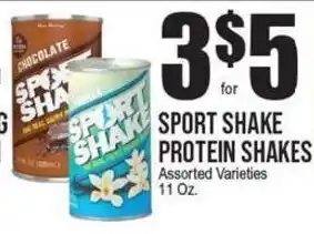 Extra Supermarket Sport Shake Protein Shakes offer