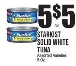 Extra Supermarket Starkist solid white tuna offer