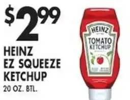 Pioneer Supermarkets Heinz ez squeeze ketchup offer