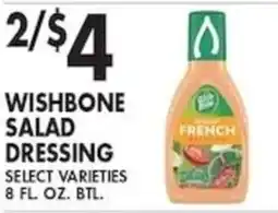 Pioneer Supermarkets Wishbone salad dressing offer