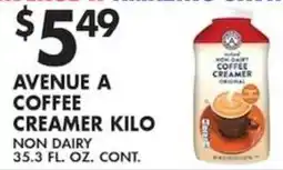 Pioneer Supermarkets Avonue A Coffee Creamer offer